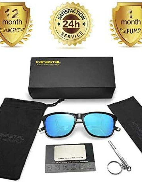 Load image into Gallery viewer, Polarized Sunglasses for Men Women UV400 Classic Square Design Sun Glasses Fashion Shades
