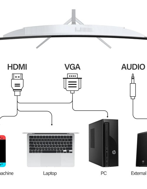 Load image into Gallery viewer, Gawfolk 24 Inch Business PC Monitor 1080P 100HZ Refresh Rate Gaming Computer Display
