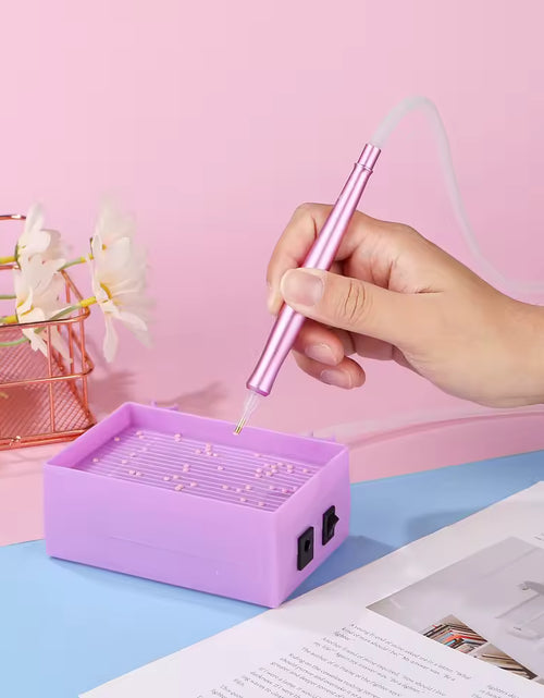 Load image into Gallery viewer, Electric Diamond Painting Pen – Long-Lasting Vacuum Tool for Precision Crafting
