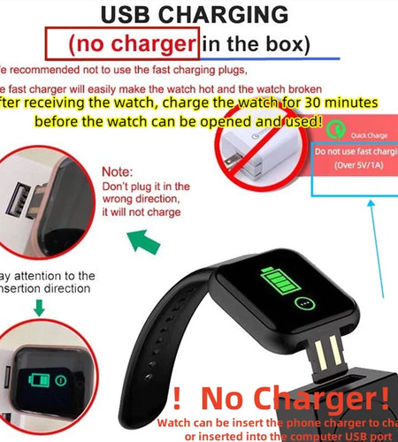 Smart Watch For Women Men Wristwatch Bluetooth Connected Phone Player Music Fitness Sport Bracelet Sleep Monitor Digital Watches