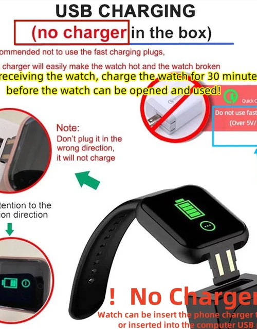Load image into Gallery viewer, Smart Watch For Women Men Wristwatch Bluetooth Connected Phone Player Music Fitness Sport Bracelet Sleep Monitor Digital Watches
