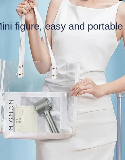 Load image into Gallery viewer, Portable Hand Fan , 120 Wind Speeds, Mini Bladeless Handheld Fan, USB Rechargeable Personal Highspeed Fans, Electric Eyelash Fan
