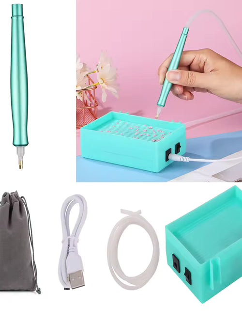 Load image into Gallery viewer, Electric Diamond Painting Pen – Long-Lasting Vacuum Tool for Precision Crafting
