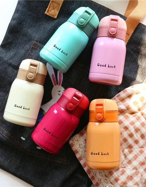 Load image into Gallery viewer, Mini Thermos Cup 200ml/360ml Pocket Cup Stainless Steel Thermal Coffee Mug Vacuum Flask Insulated Hot Water Bottle Kids Gift
