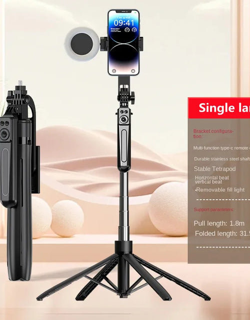 Load image into Gallery viewer, COOL DIER New Tripod for Smartphone Camera,Tripods Stand with Bluetooth shutter,Wireless Selfie Stick brackets with Phone Holder
