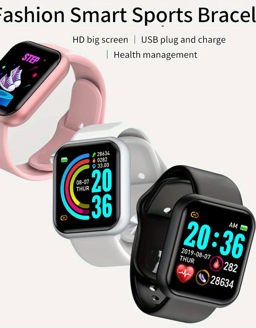 Load image into Gallery viewer, Smart Watch For Women Men Wristwatch Bluetooth Connected Phone Player Music Fitness Sport Bracelet Sleep Monitor Digital Watches
