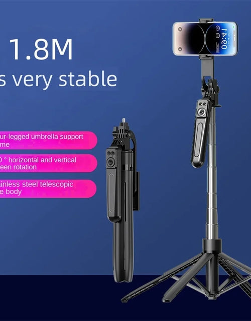 Load image into Gallery viewer, COOL DIER New Tripod for Smartphone Camera,Tripods Stand with Bluetooth shutter,Wireless Selfie Stick brackets with Phone Holder
