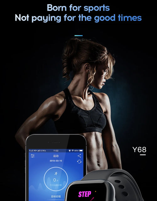 Load image into Gallery viewer, Smart Watch For Women Men Wristwatch Bluetooth Connected Phone Player Music Fitness Sport Bracelet Sleep Monitor Digital Watches
