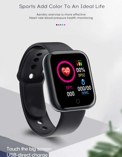 Load image into Gallery viewer, Smart Watch For Women Men Wristwatch Bluetooth Connected Phone Player Music Fitness Sport Bracelet Sleep Monitor Digital Watches
