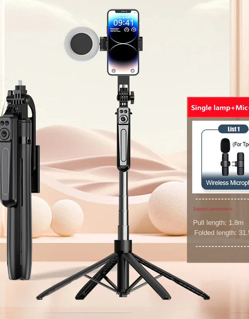 Load image into Gallery viewer, COOL DIER New Tripod for Smartphone Camera,Tripods Stand with Bluetooth shutter,Wireless Selfie Stick brackets with Phone Holder
