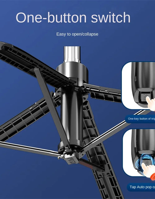 Load image into Gallery viewer, COOL DIER New Tripod for Smartphone Camera,Tripods Stand with Bluetooth shutter,Wireless Selfie Stick brackets with Phone Holder
