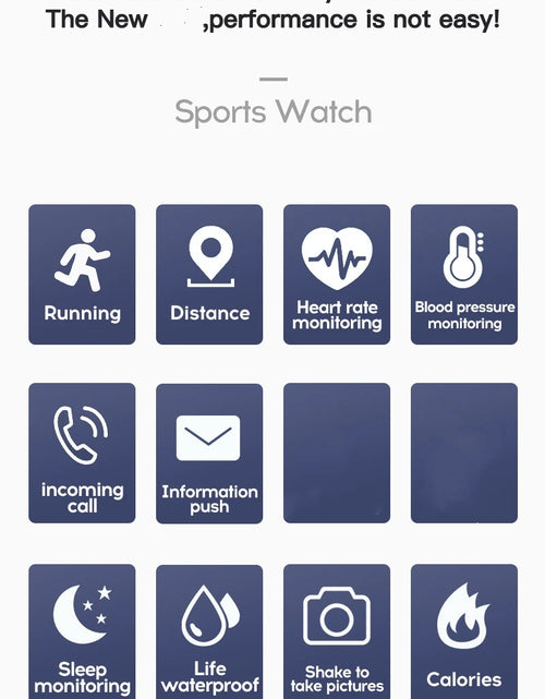 Load image into Gallery viewer, Smart Watch For Women Men Wristwatch Bluetooth Connected Phone Player Music Fitness Sport Bracelet Sleep Monitor Digital Watches
