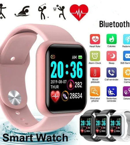 Smart Watch For Women Men Wristwatch Bluetooth Connected Phone Player Music Fitness Sport Bracelet Sleep Monitor Digital Watches