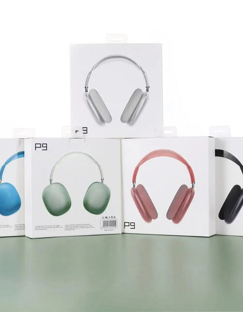 Load image into Gallery viewer, P9 Wireless Bluetooth Headset Outdoor Sports Gaming Wireless Headphones with Mic Noise Cancelling Earbuds Bluetooth Earphones
