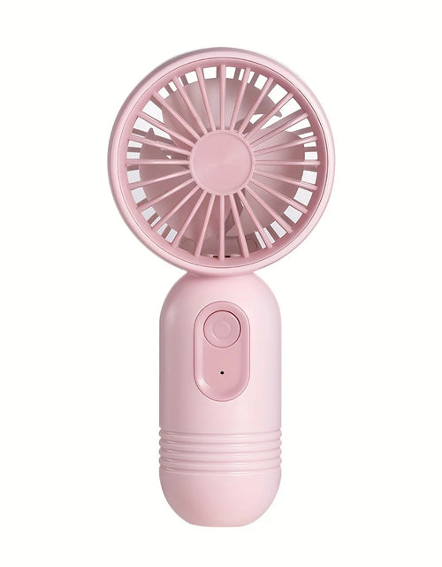 Load image into Gallery viewer, Mini portable fan, handheld small fan, USB charging, 3-speed handheld fan suitable for office, outdoor travel, and camping
