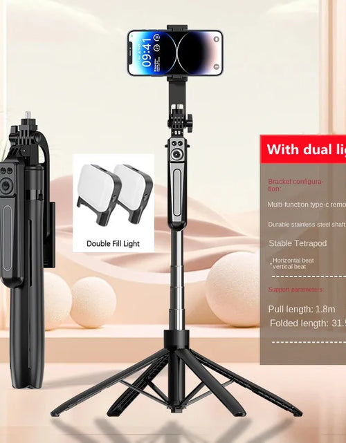 Load image into Gallery viewer, COOL DIER New Tripod for Smartphone Camera,Tripods Stand with Bluetooth shutter,Wireless Selfie Stick brackets with Phone Holder
