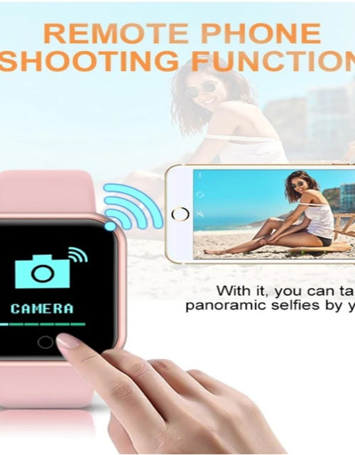 Load image into Gallery viewer, Smart Watch For Women Men Wristwatch Bluetooth Connected Phone Player Music Fitness Sport Bracelet Sleep Monitor Digital Watches
