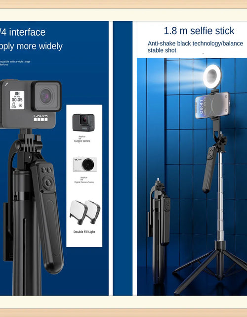 Load image into Gallery viewer, COOL DIER New Tripod for Smartphone Camera,Tripods Stand with Bluetooth shutter,Wireless Selfie Stick brackets with Phone Holder
