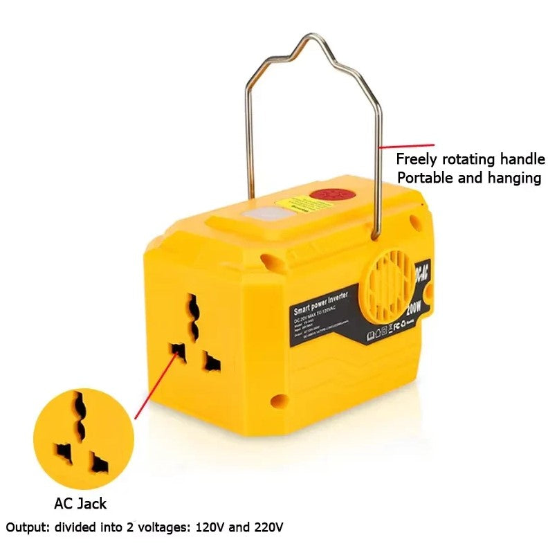 Powerpro Dewalt Battery Inverter
