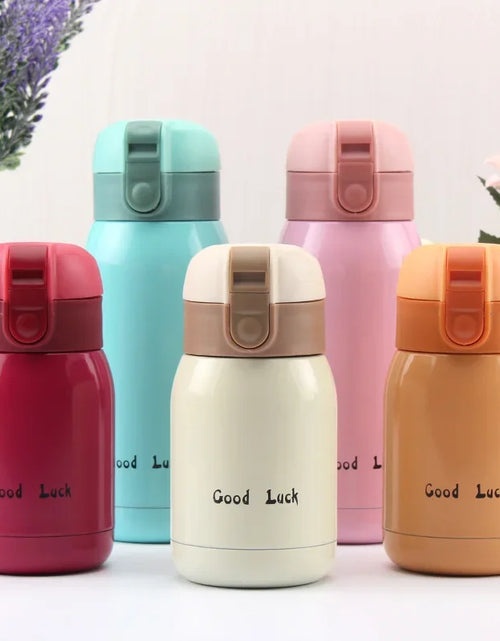 Load image into Gallery viewer, Mini Thermos Cup 200ml/360ml Pocket Cup Stainless Steel Thermal Coffee Mug Vacuum Flask Insulated Hot Water Bottle Kids Gift
