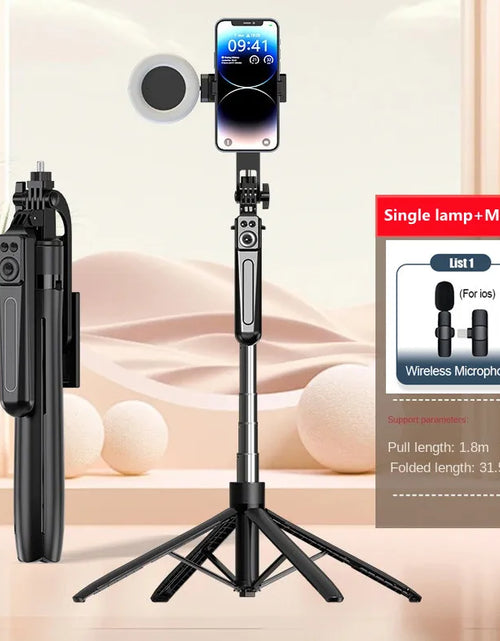 Load image into Gallery viewer, COOL DIER New Tripod for Smartphone Camera,Tripods Stand with Bluetooth shutter,Wireless Selfie Stick brackets with Phone Holder
