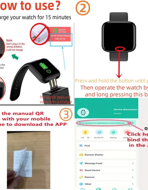 Load image into Gallery viewer, Smart Watch For Women Men Wristwatch Bluetooth Connected Phone Player Music Fitness Sport Bracelet Sleep Monitor Digital Watches
