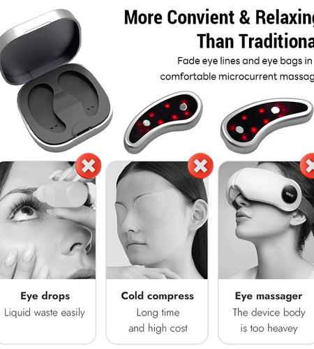 Reviveeyes™ EMS Red Light Eye Therapy Wand – Brighten, Lift & Awaken Your Look