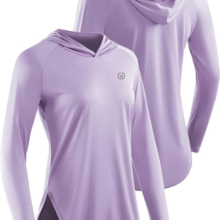 Women'S Sun Protection Running Shirts Workout Athletic Shirts with Hoods